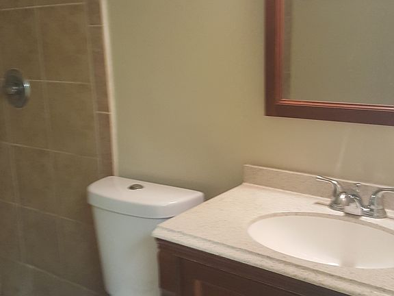 New renovated bathroom. Just had 1 school year of tenants o