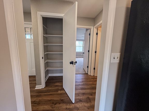 Entryway linen closet/pantry