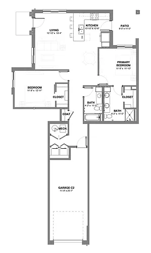 Floor plan Linwood