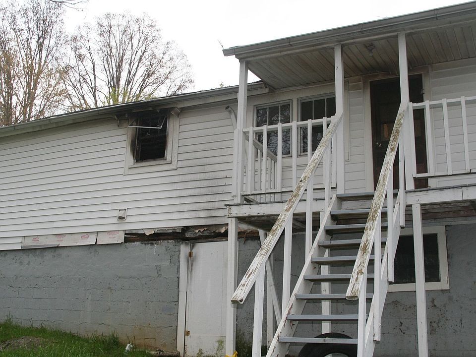 Rear of home