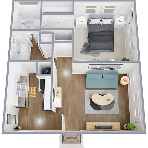 Floor plan Plan B