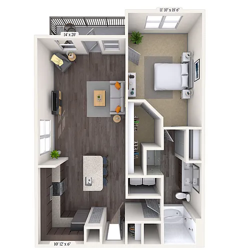 Floor plan Georgetown