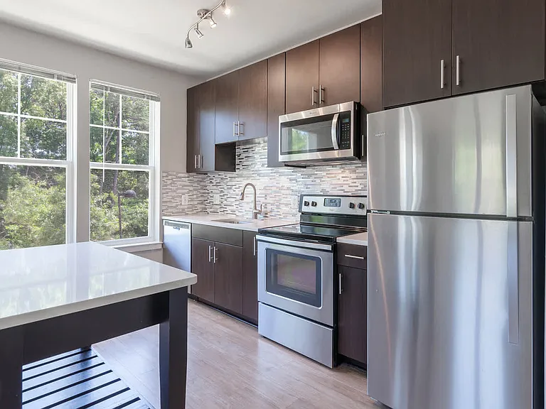 Kitchen with Stainless Steel Appliances