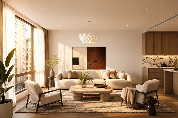 Living room, photo 2