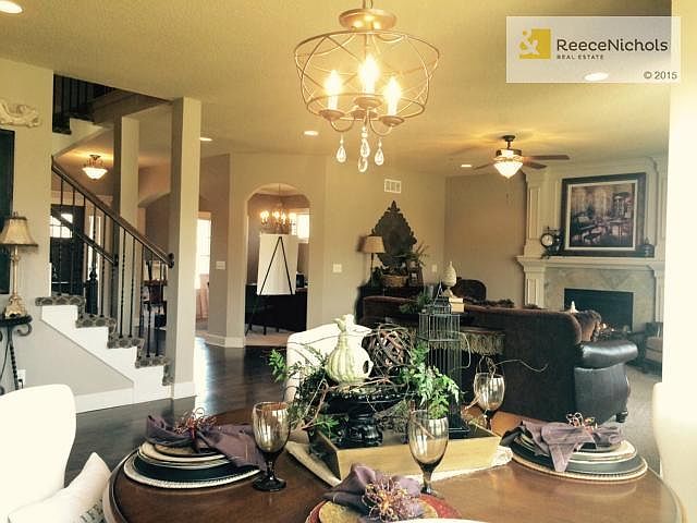 Striking & Open! Kitchen view!