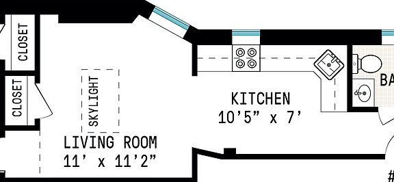 2nd image of 359 W 45th St APT 5FN