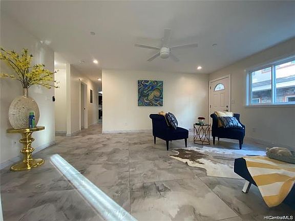 Downstairs living space