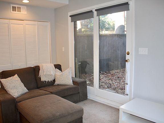 Living area and sofa