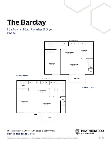 Floor plan The Barclay