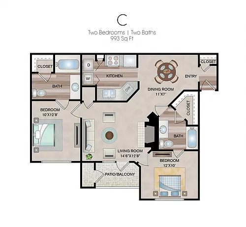 Floor plan C1