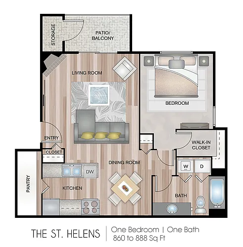 Floor plan The St. Helens 2