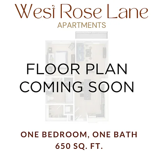 Floor plan One Bedroom One Bathroom