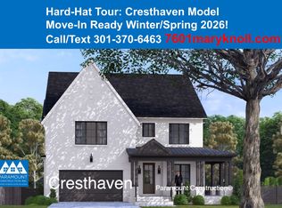 Cresthaven 6 - 7601 Maryknoll Ave. Plan, PCI - 20815, Chevy Chase, MD 20815