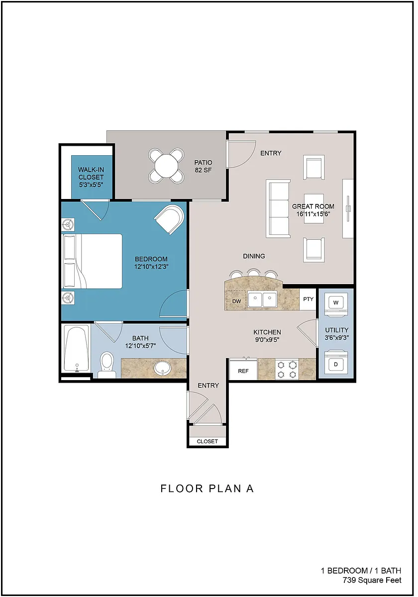 Floor plan A w/ Garage