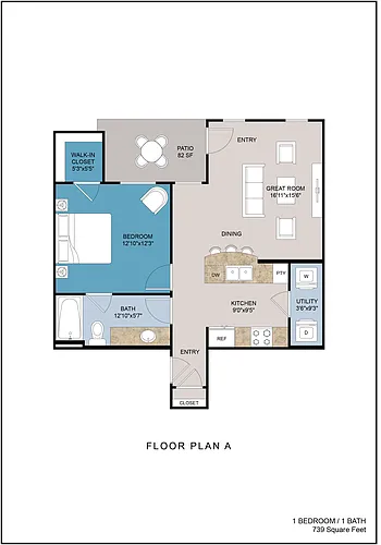 Floor plan A w/ Garage