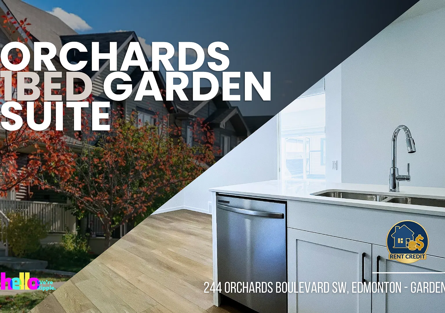 244 Orchards Boulevard SW, Edmonton - Garden — Photo 1