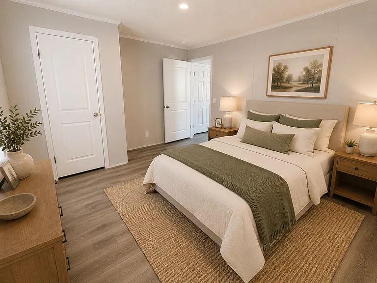 Staged Second Bedroom