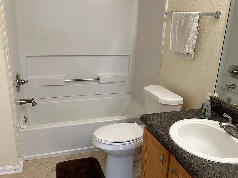 Tiled bathroom