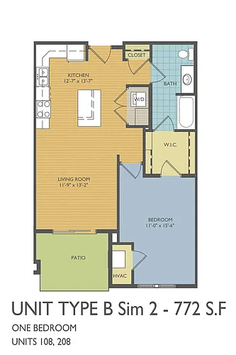 Floor plan The Waubesa