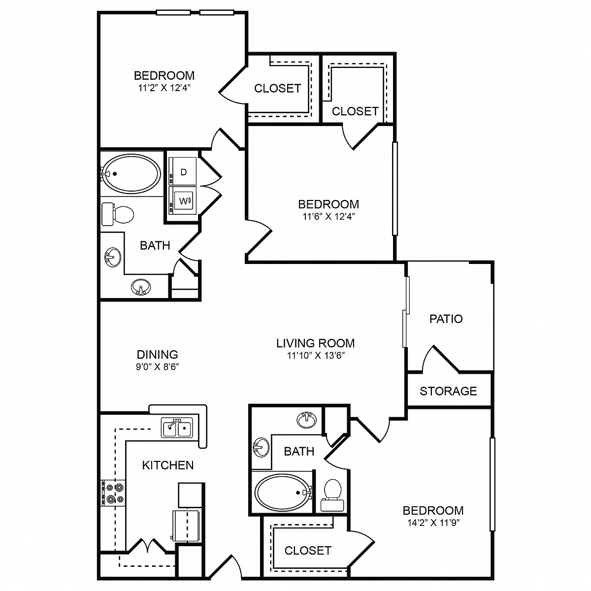 Floor plan C1