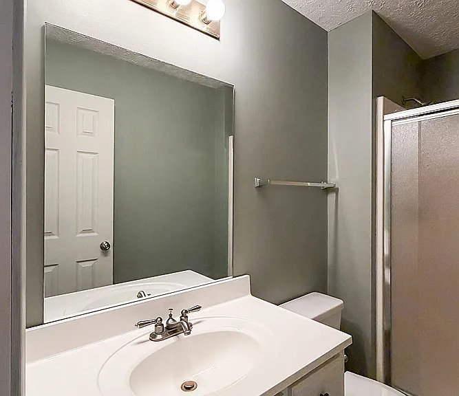 Primary Bedroom with 3/4 Bath Area