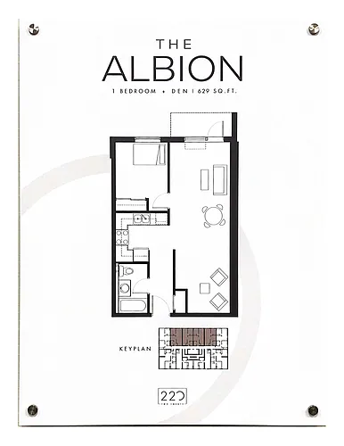 Floor plan 605