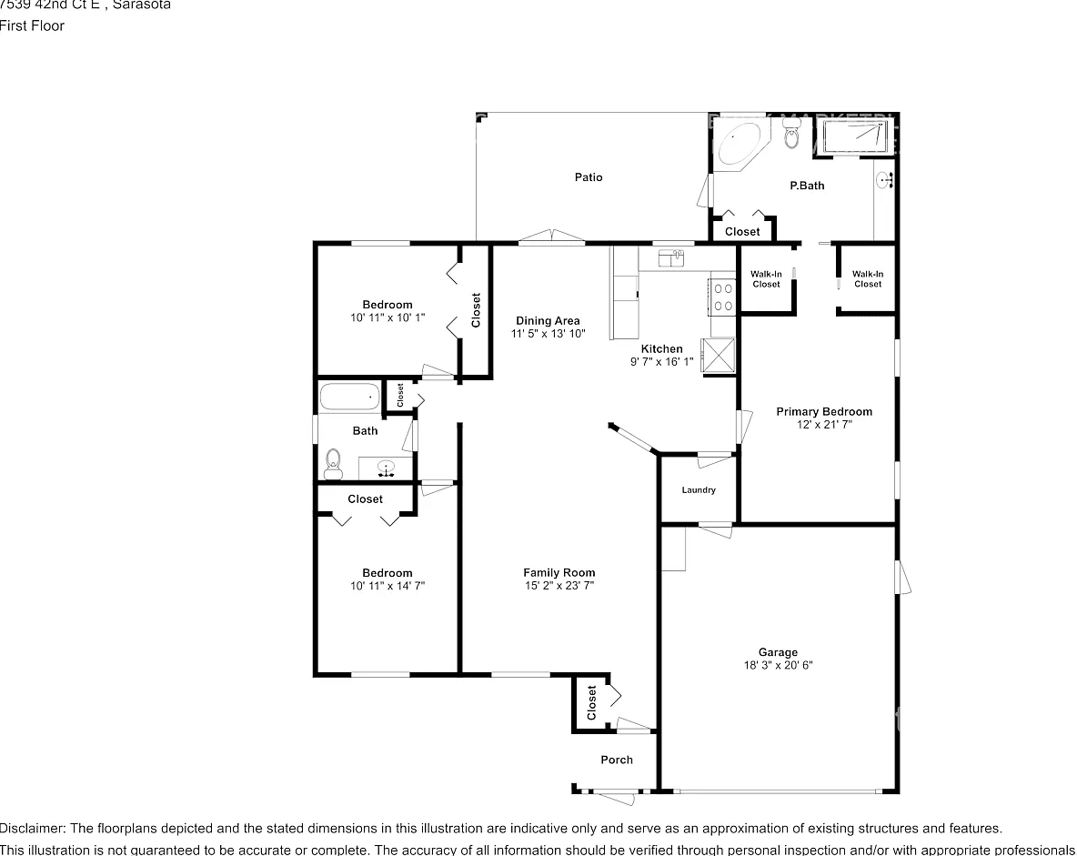 7539 42nd Ct E Sarasota, FL 34243 — Photo 2
