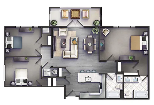 Floor plan C1