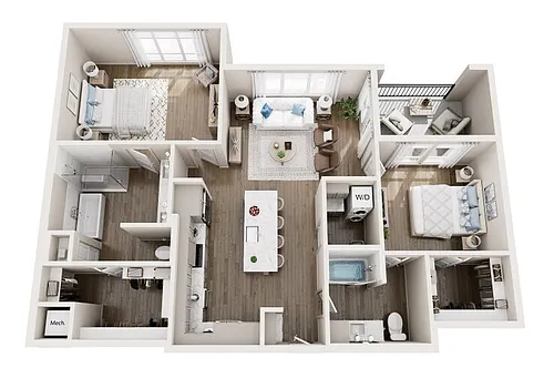 Floor plan B7