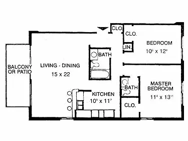 Floor plan B2