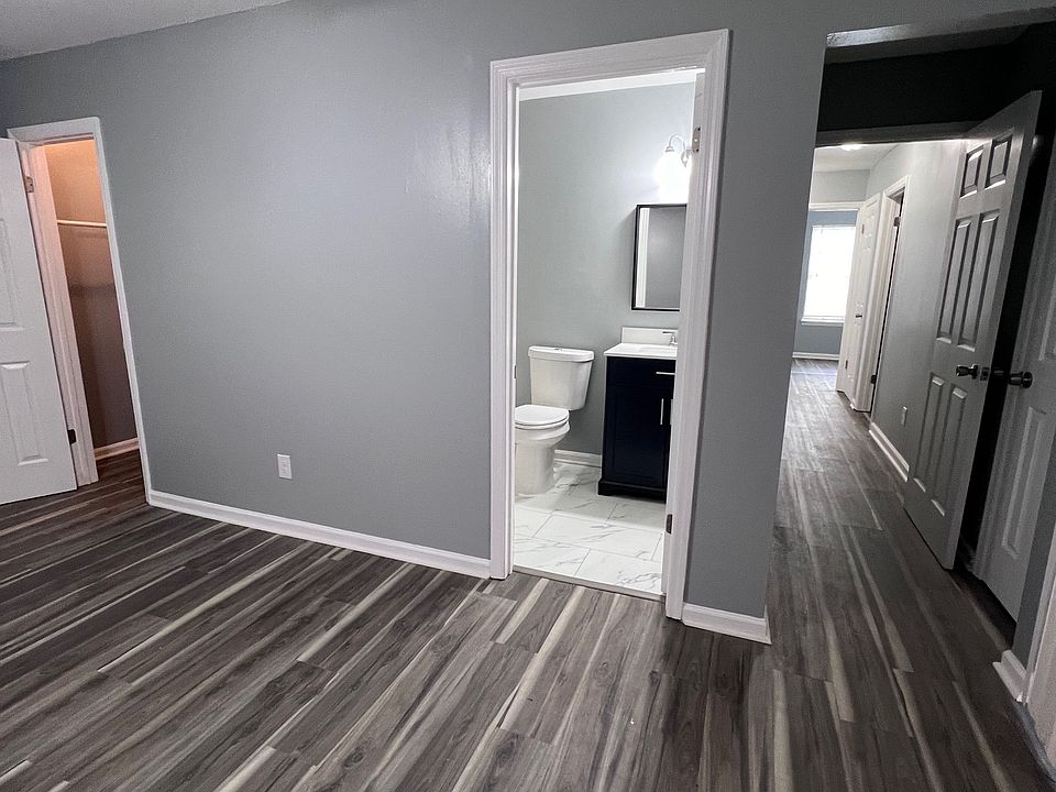 Master bedroom and bath