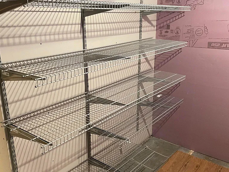 storage shelves