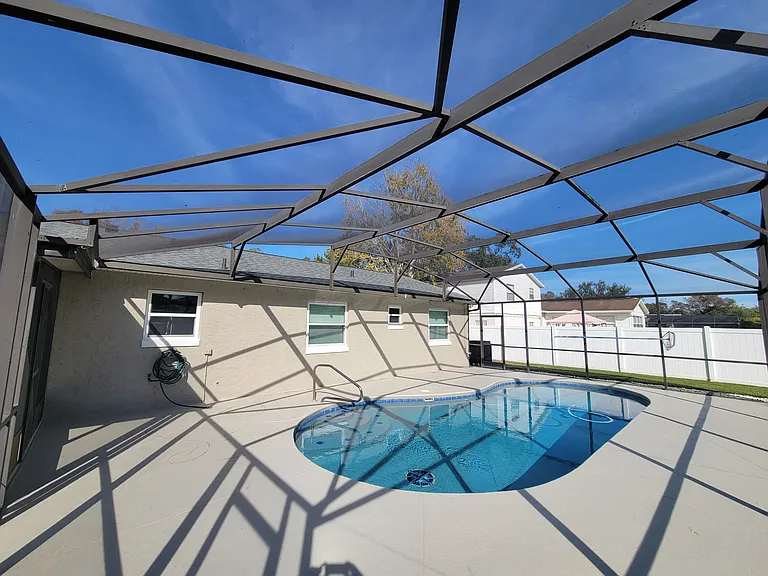 Pool for the hot summer days.
