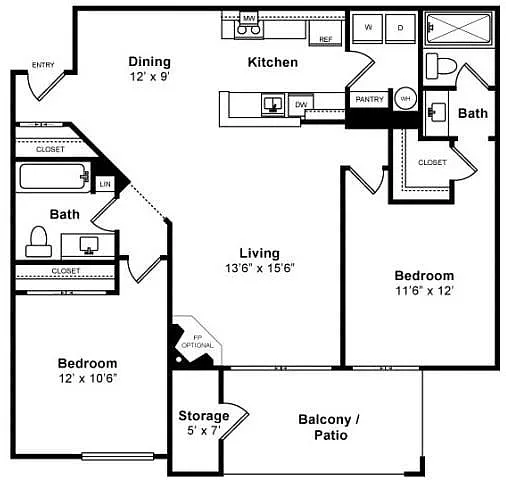 Floor plan Monterey