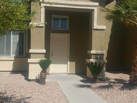 front entrance to residence