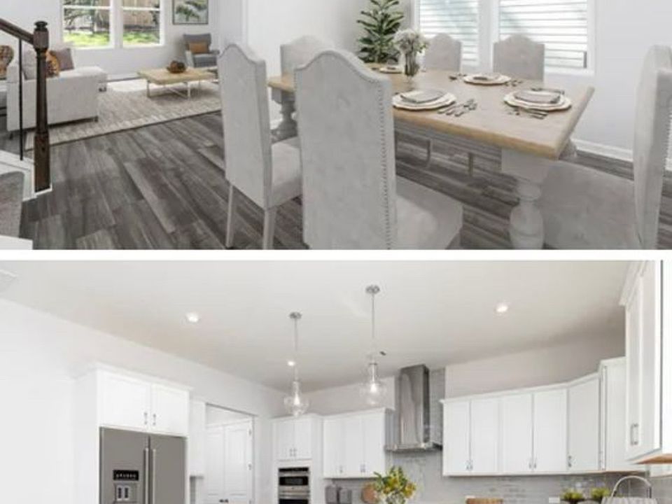 Dining area 

Kitchen with Stainless Steel appliances