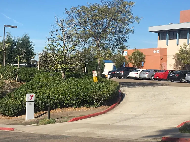 Library across the street