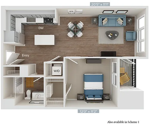 Floor plan AM10-714-2