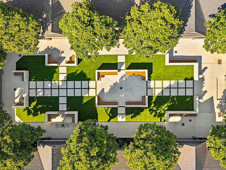 Truly unique courtyard