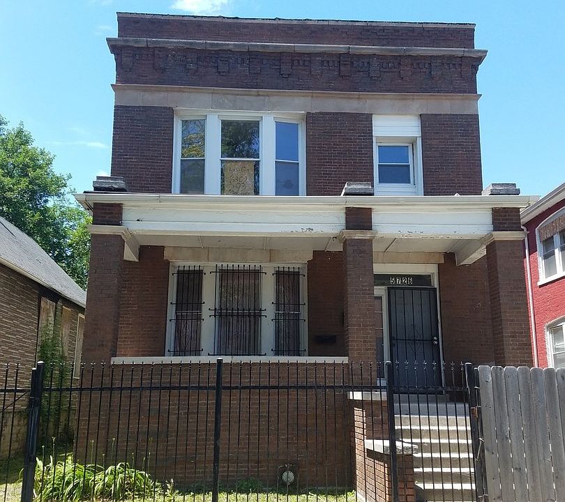 Front view of building