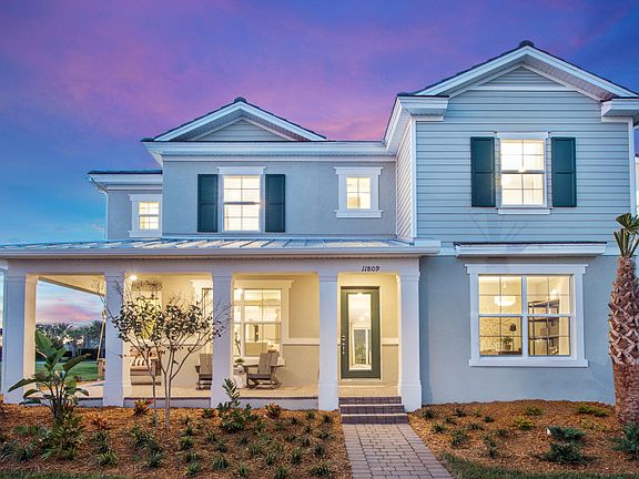 Elevation LC2A with front porch