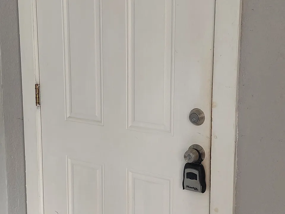 Front door through Foyer