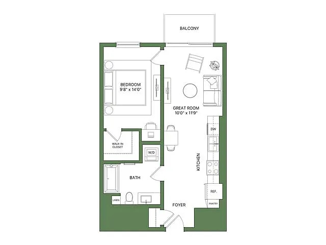 Floor plan A15