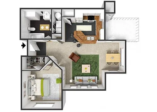 Floor plan Normandy