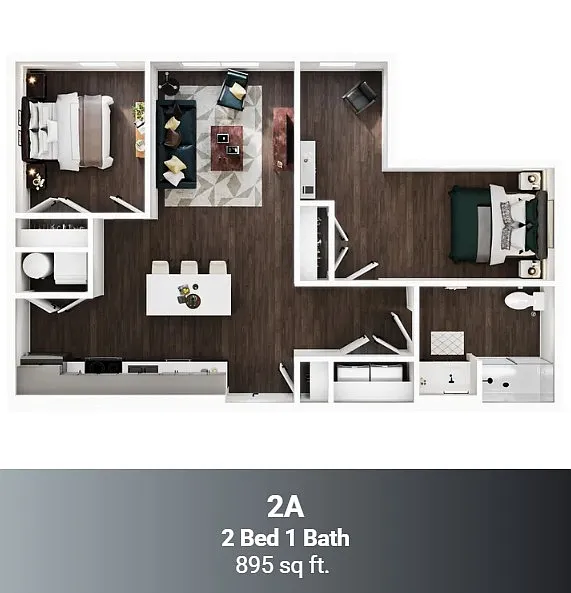 Floor plan Porchlight - 2A