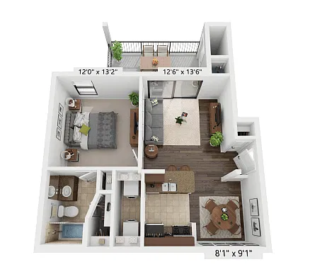 Floor plan A1