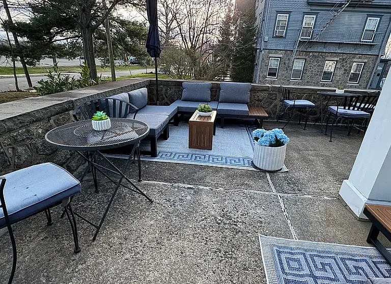 common area patio space