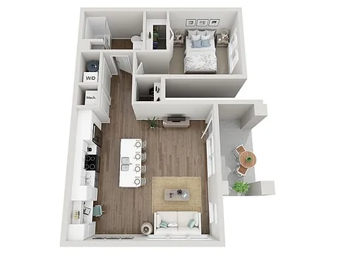 Floor plan 1B