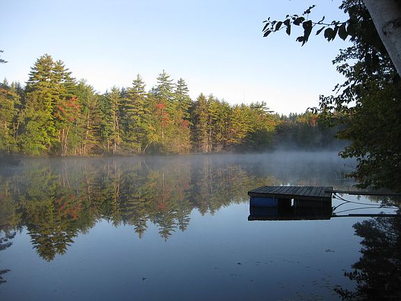 on an early Fall morning