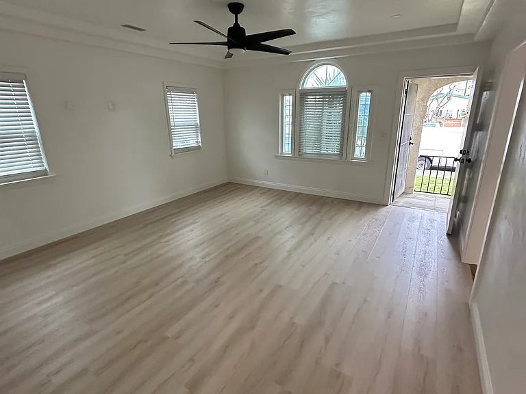 living room new lighting and floors